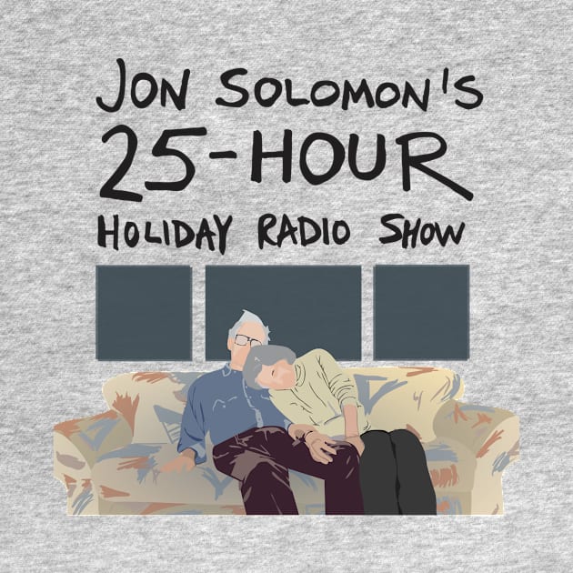 25-Hour Holiday Radio Show shirt (with text) by jonsolomon